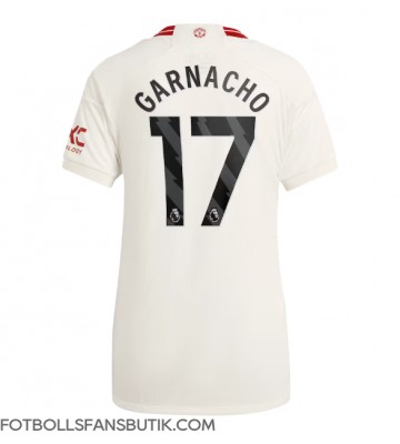 Manchester United Alejandro Garnacho #17 Replika Tredje Tröja Damer 2023-24 Kortärmad